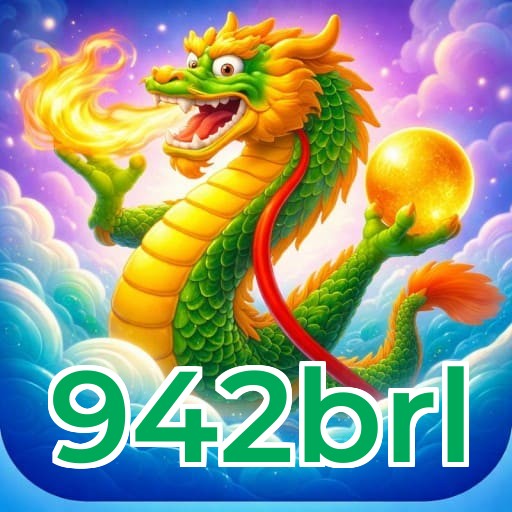 Interface do aplicativo 942brl mostrando jogos disponíveis no iOS e Android